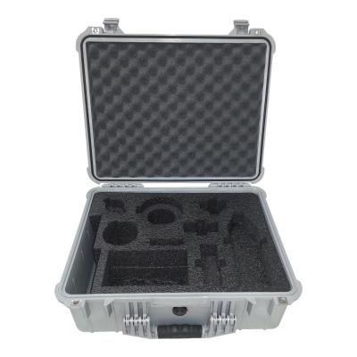 hard shell custom case, 20 1/2 in x 16 3/4 in x 8 1/2 in